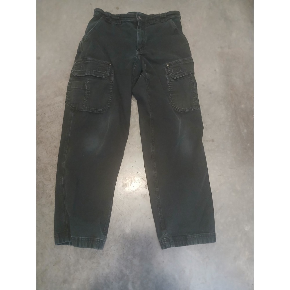 Duluth Trading Mens 11.5oz Cotton Canvas Original Fire Hose Cargo Pants 32x29